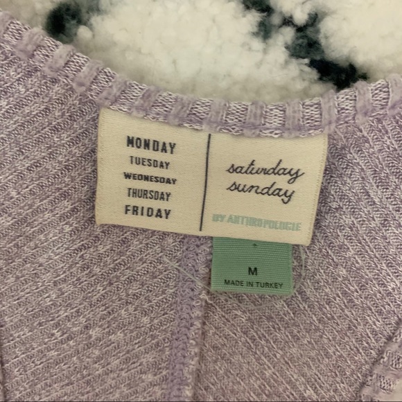 Anthro Saturday Sunday Lucie Purple Tank Top - Picture 7 of 8